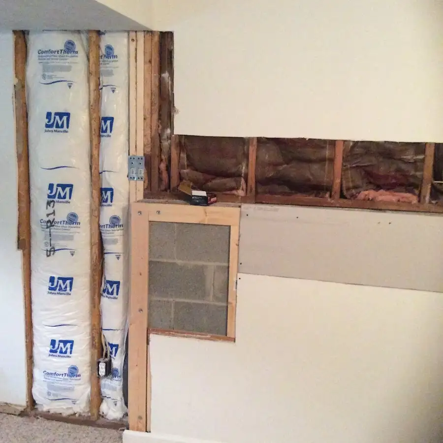 Wall insulation replacement during Structural Drying in Sedro-Woolley